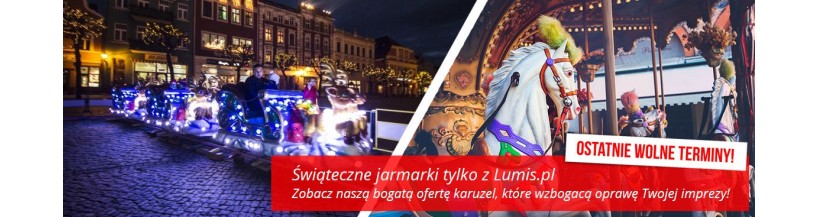 Świąteczne zestawy karuzel do wynajęcia - Lumis.pl